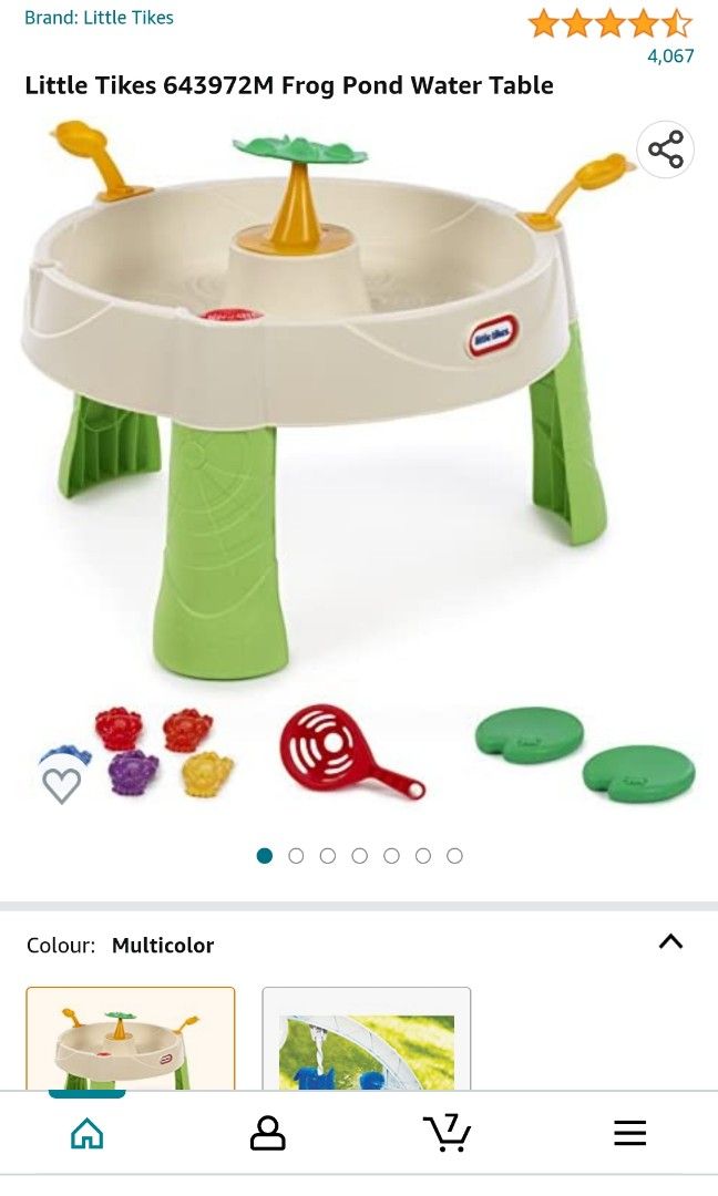 Frog water hot sale table