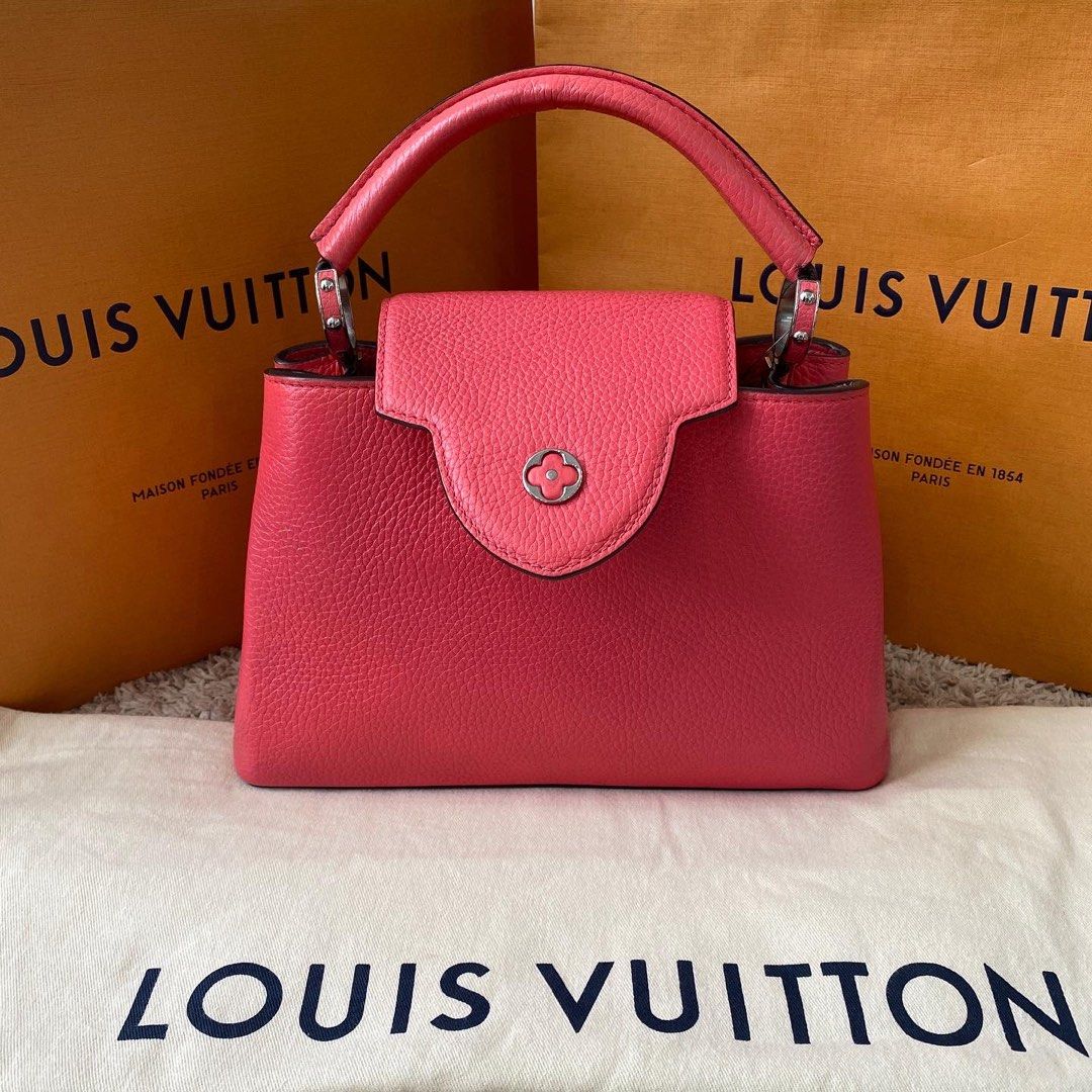 Louis Vuitton Capucines Pink Leather BB – Luxe Collective