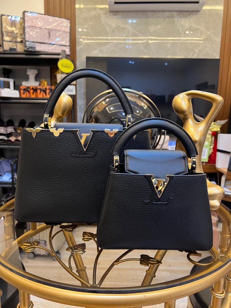 Louis Vuitton Capucines MM & Capucines Mini, Luxury, Bags & Wallets on  Carousell