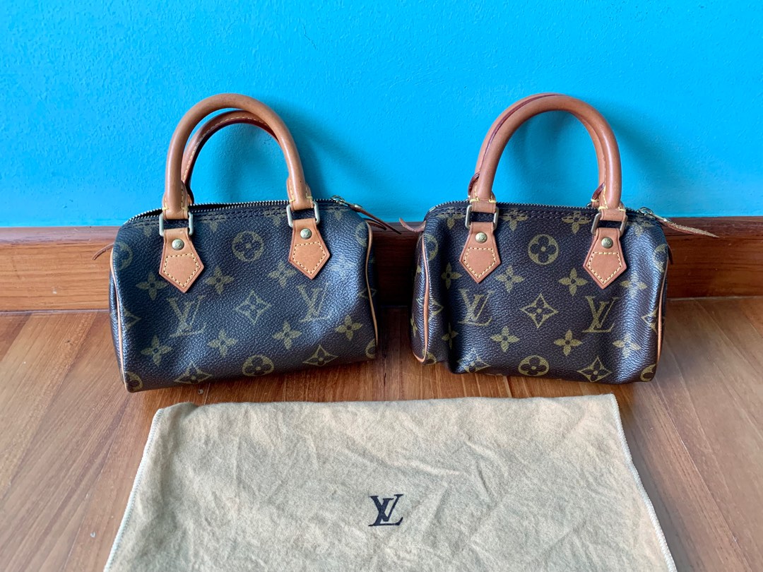 Louis Vuitton LV nano speedy vintage, Luxury, Bags & Wallets on Carousell