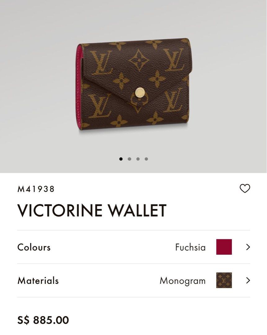 LV M41938 Victorine Wallet, Luxury, Bags & Wallets on Carousell