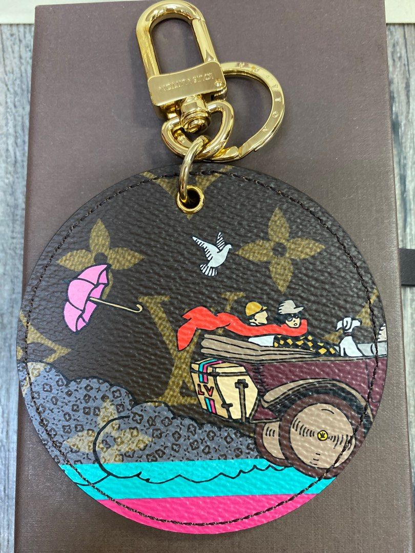 Louis Vuitton Illustre London Xmas Bag Charm and Key Holder