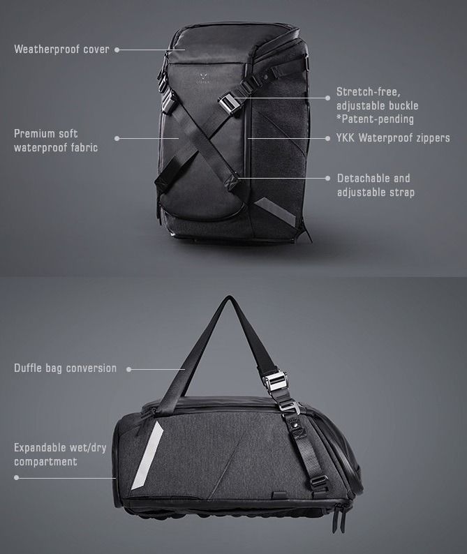 Lyopar The Adaptable Versatile Everyday Backpack Brand New FREE Shipping via Qxpress