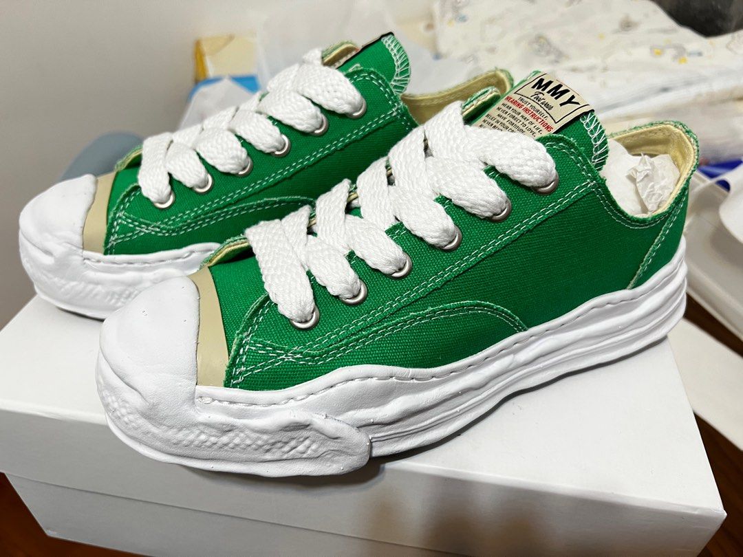 Maison Mihara Yasuhiro Hank VL OG sole canvas low sneakers, 男裝