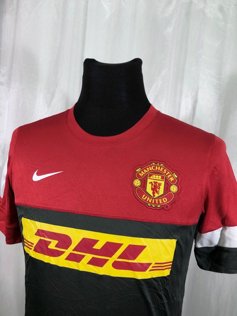 Manchester united dhl jersey outlet