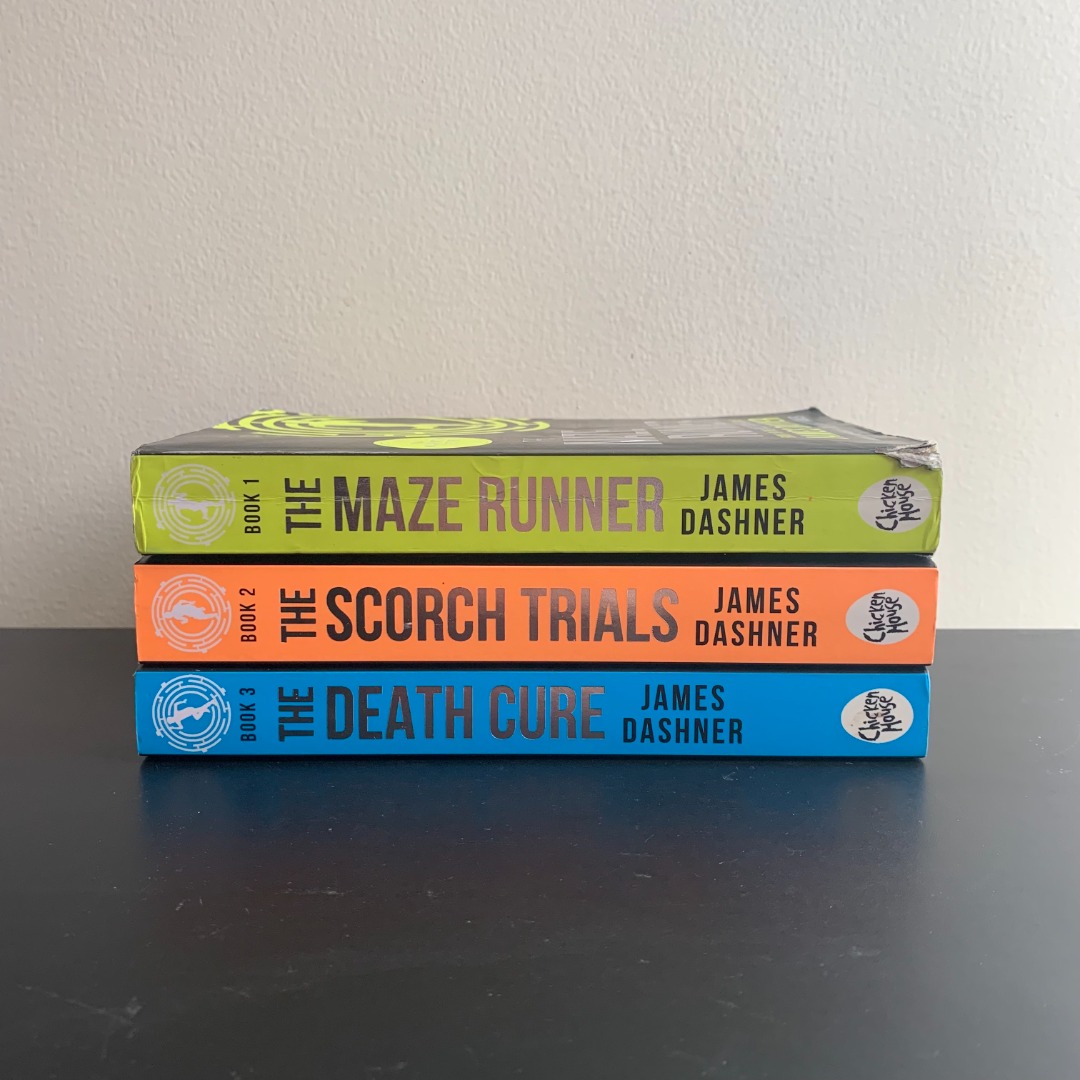 Maze Runner Trilogy, Hobbies & Toys, Books & Magazines, Fiction & Non