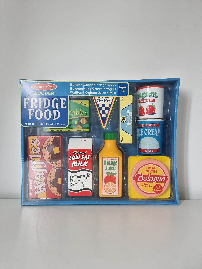 Melissa & doug hotsell fridge food set