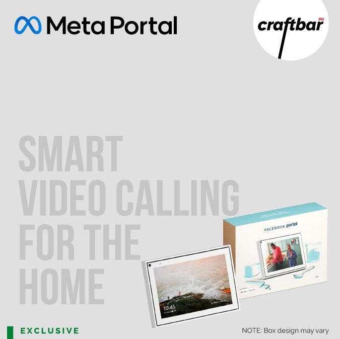 Meta Portal - Smart Video Calling for the Home with 10” Touch Screen  Display - Black