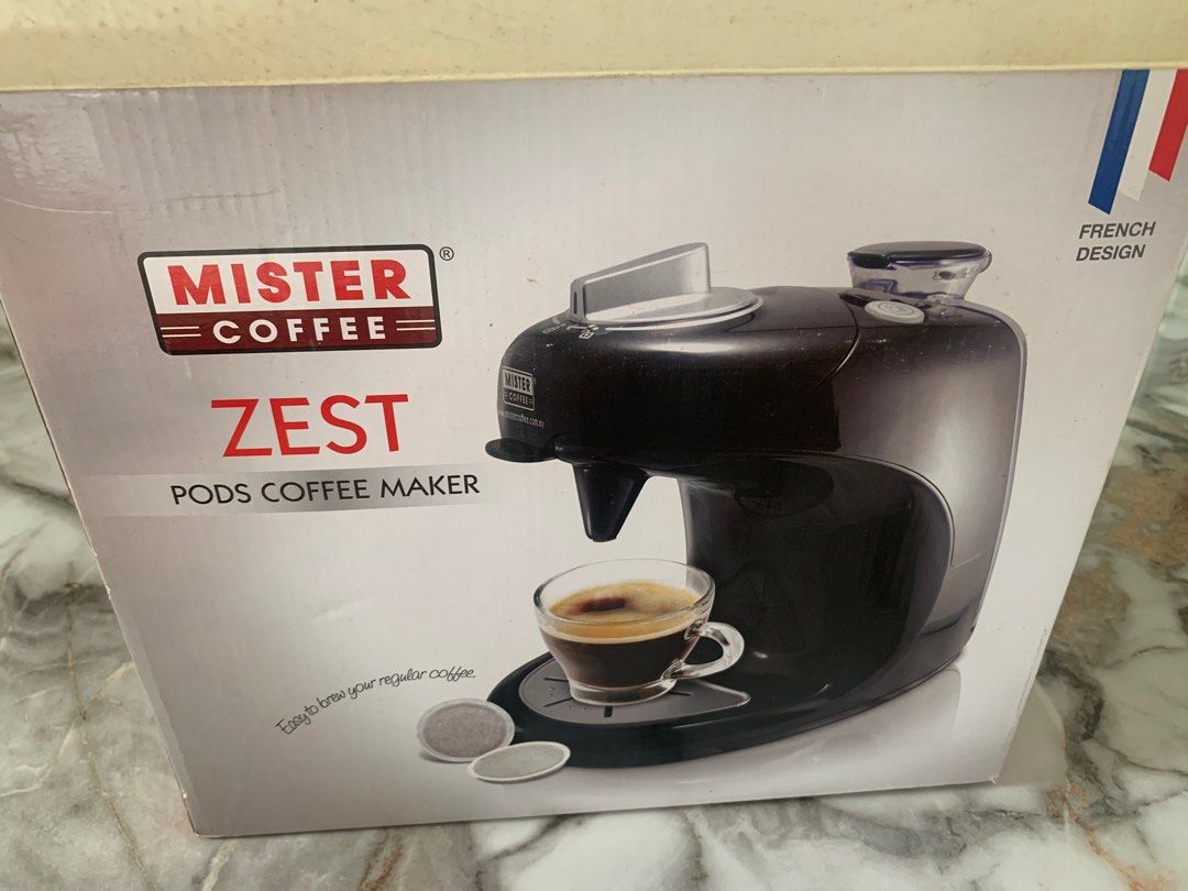Mister Coffee Zest Pod coffee maker, TV & Home Appliances, Kitchen