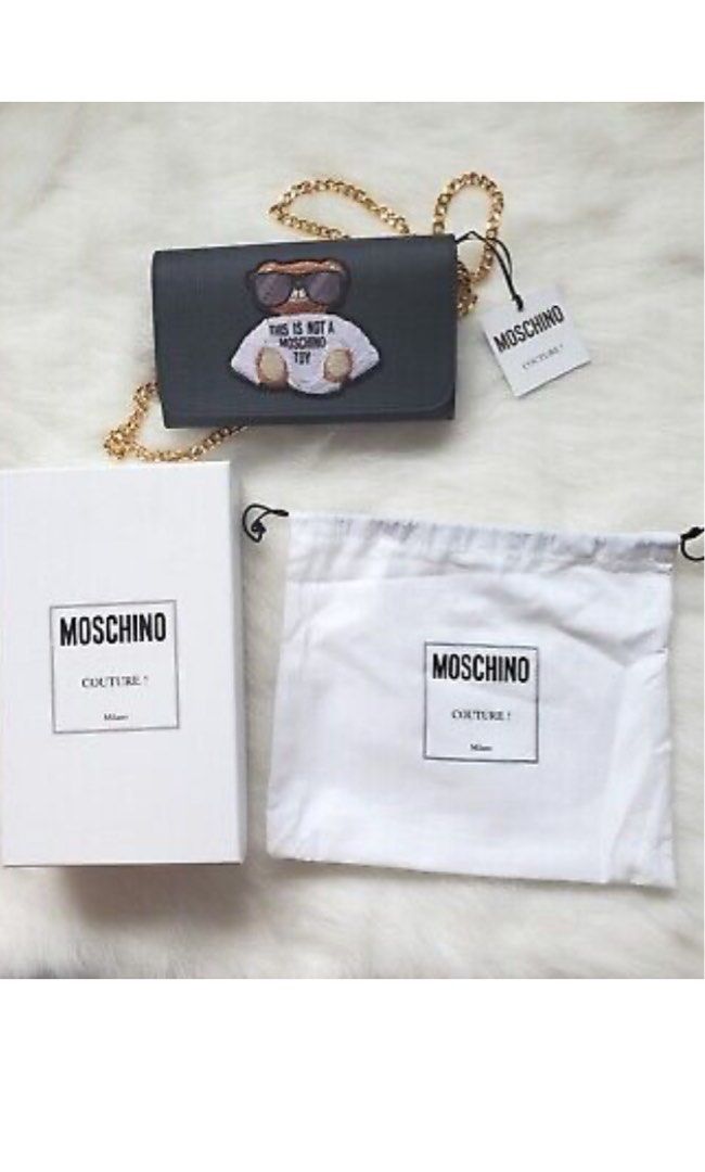 Moschino bear sale wallet