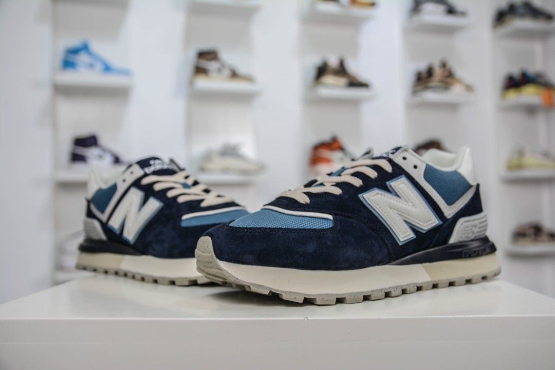 New balance 574 top retro surf navy