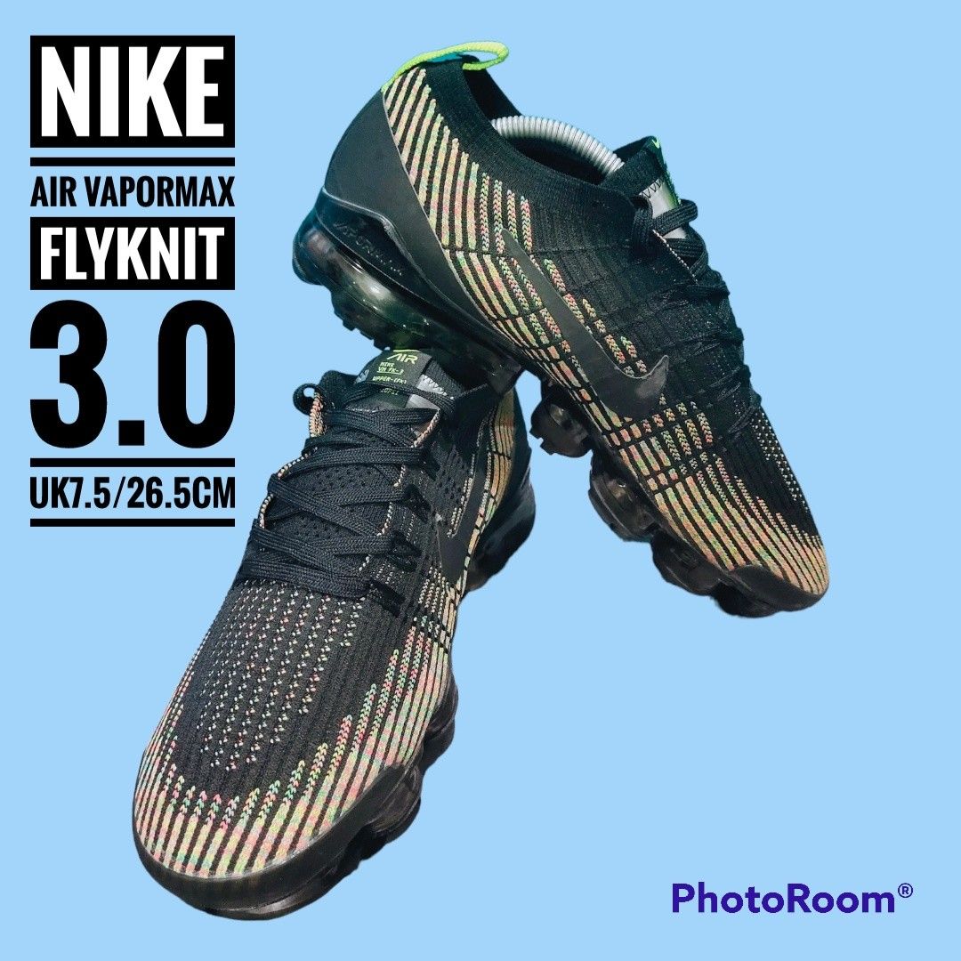 CLEARANCE STOCK Nike Air Vapormax Flyknit 3.0 Saiz 7.5uk