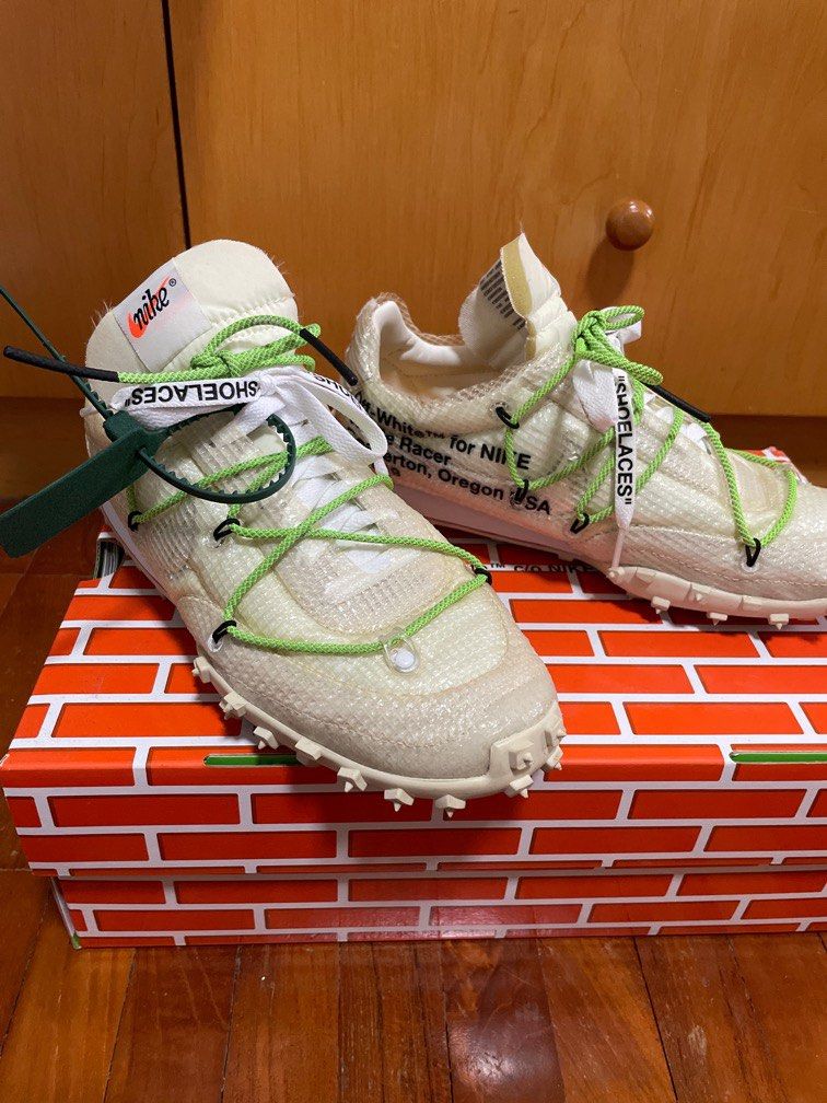 off white waffle racer women's