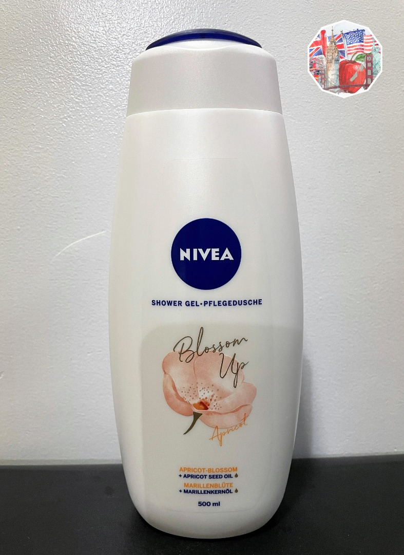 Nivea Blossom Up Apricot Blossom Shower Gel 500mL, Beauty & Personal Care, Bath & Body, Bath on