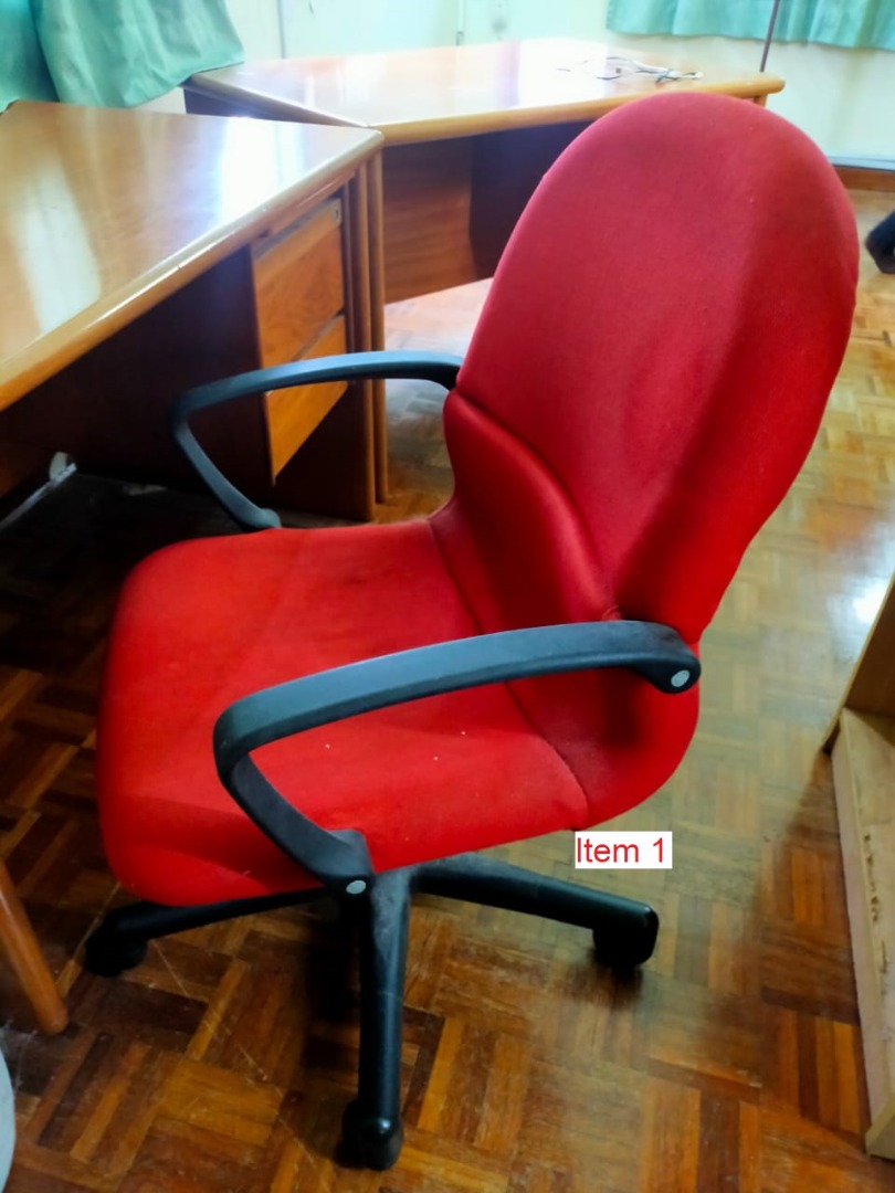 Nonadjustable Office Chair and Executive Chair with Roller, Furniture