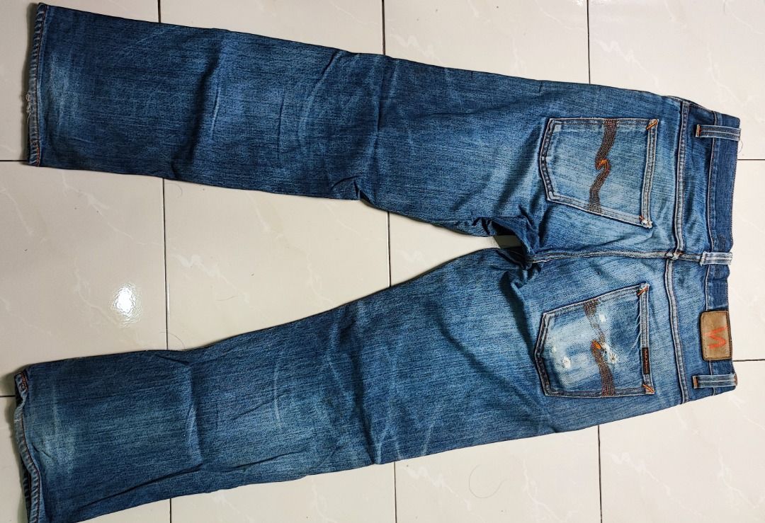 Nudie Jeans Average Joe 33 Men s Fashion Bottoms Jeans on Carousell