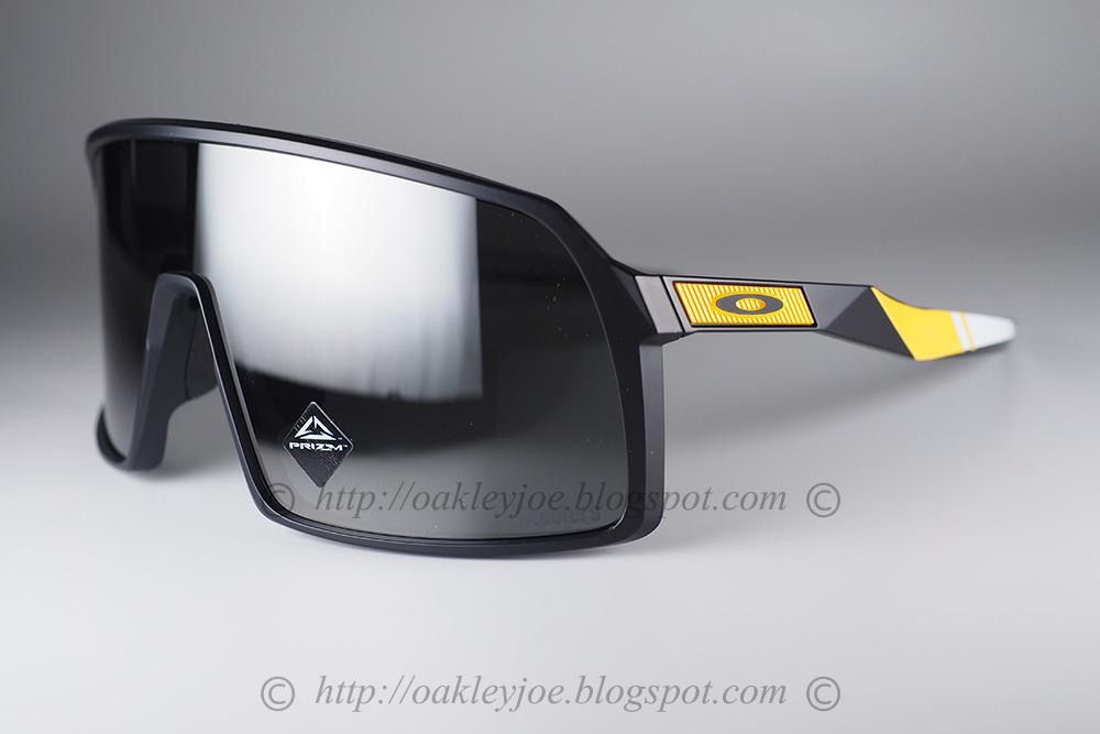Oakley Sutro Pittsburgh Steelers matte black prizm black sunglass shades