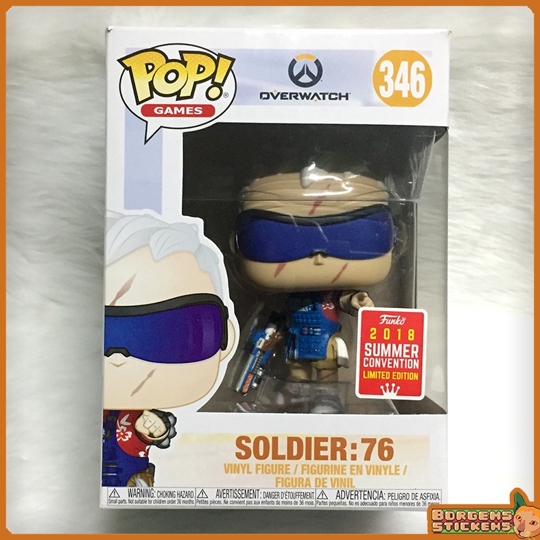 Original Funko Pop! Overwatch - Soldier 76 No. 346 Summer