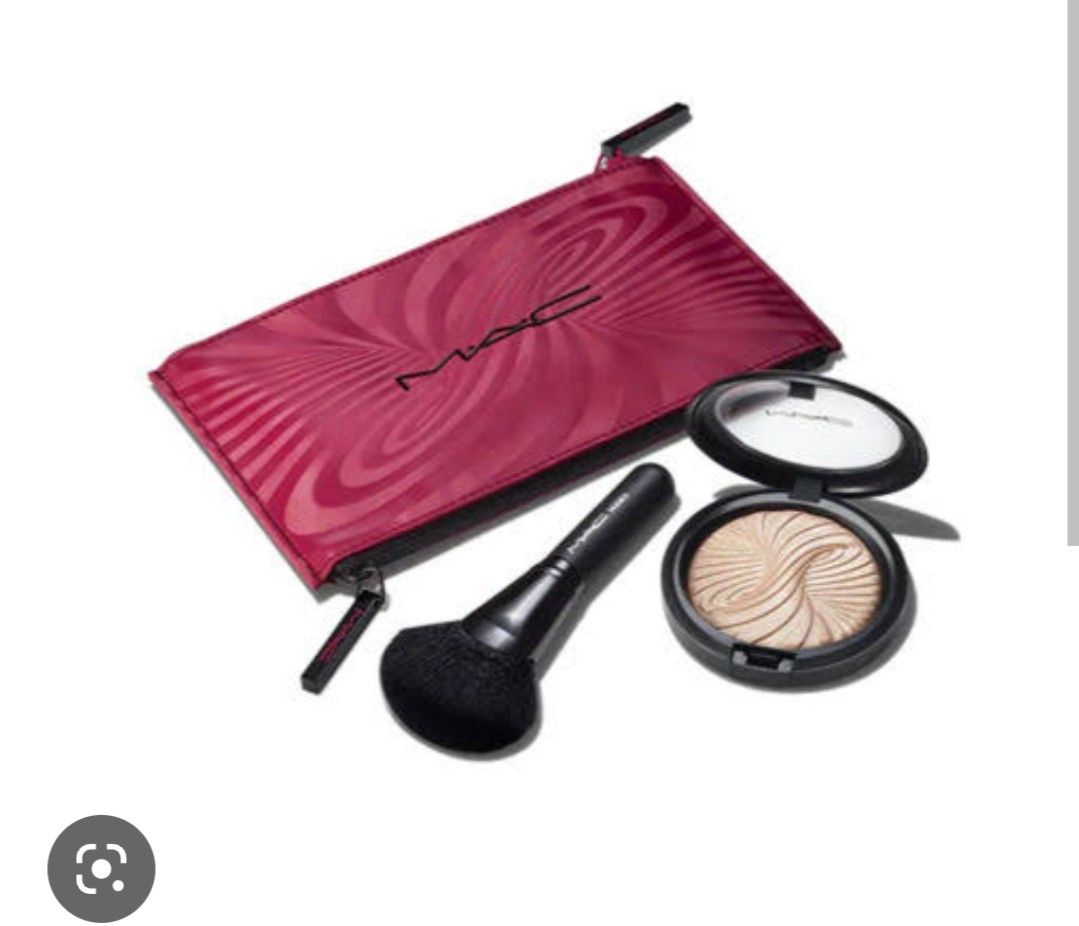 Original MAC Highlighter Set (purple), Beauty & Personal Care, Face, Makeup on Carousell