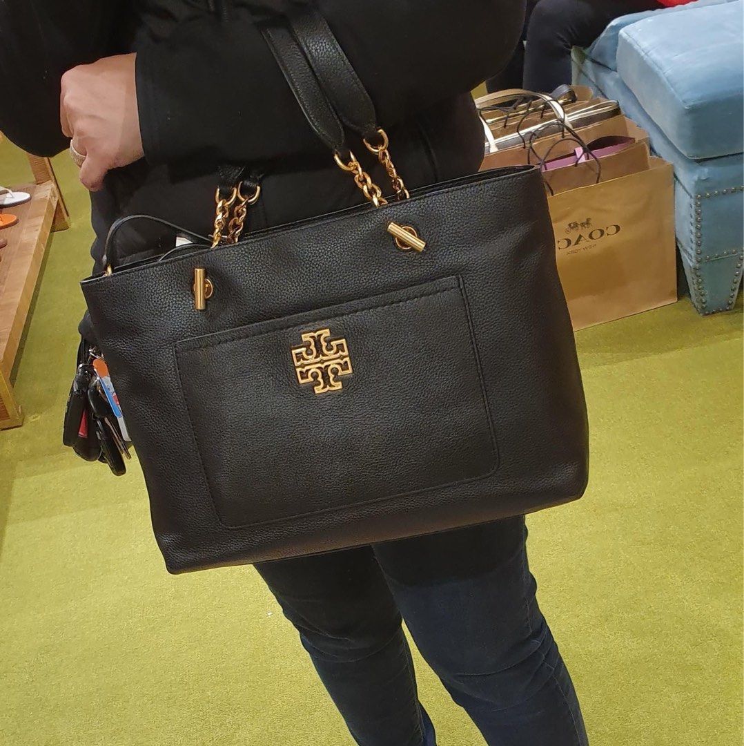 Tory burch britten satchel on sale