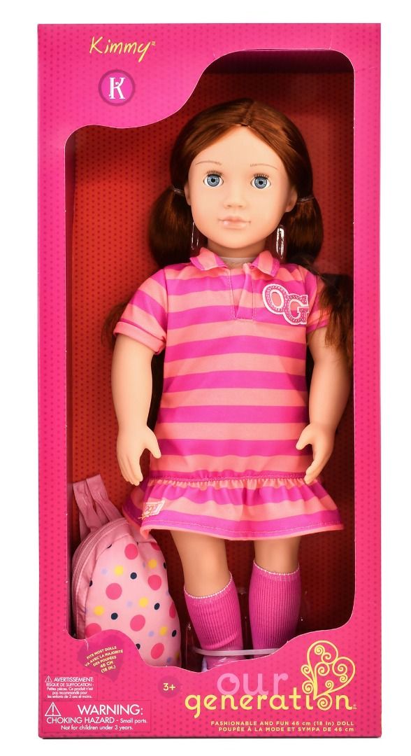 Our Generation Doll Kimmy. READY STOCK ships from Singapore