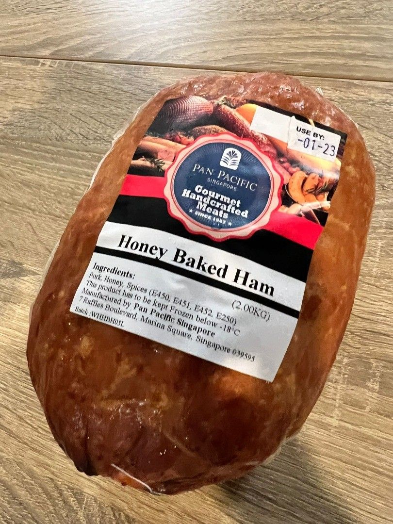 Pan Pacific's Honey Baked Ham 2KG, Food & Drinks, Chilled & Frozen Food