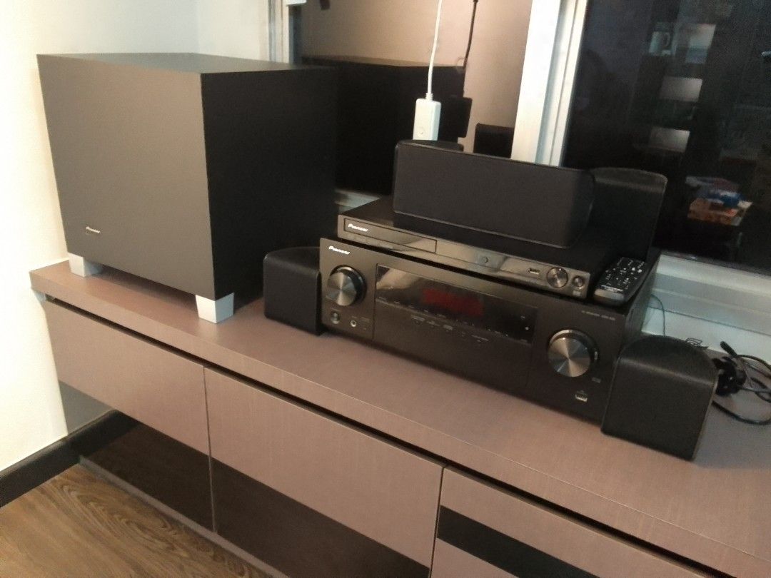 Telecomando Universale Per Pioneer VSX-47TX, VSX-531, VSX-1020-K, SC-65 - Nero