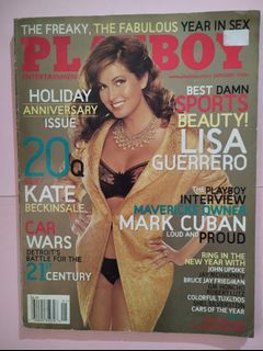 Playboy Magazine ( Holiday Anniversary Issue ) - USA edition , January 2006