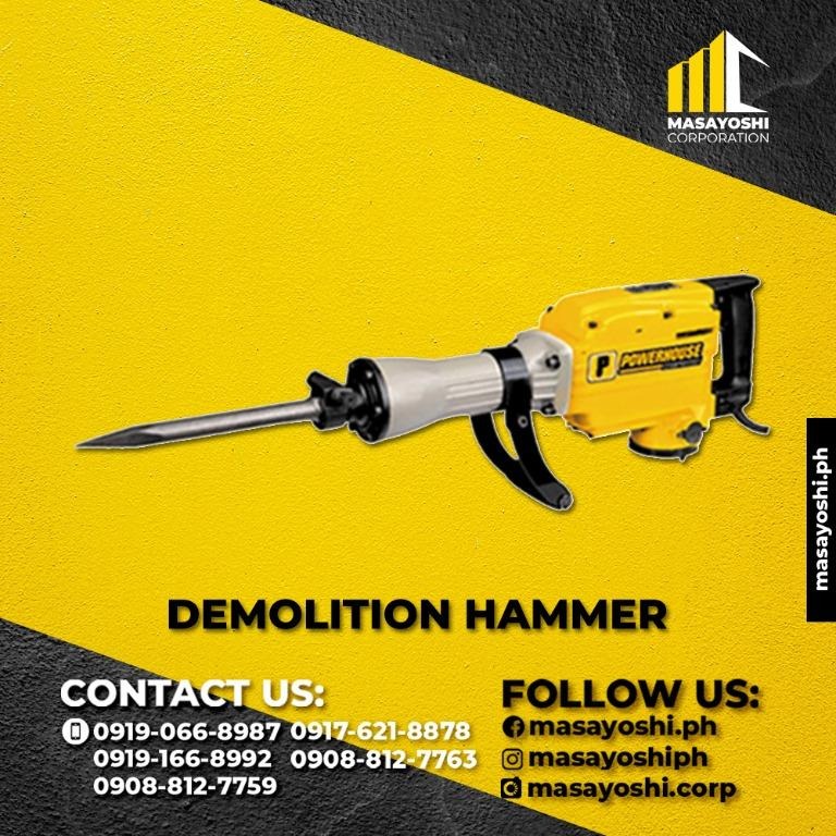Power house demolition hammer deals