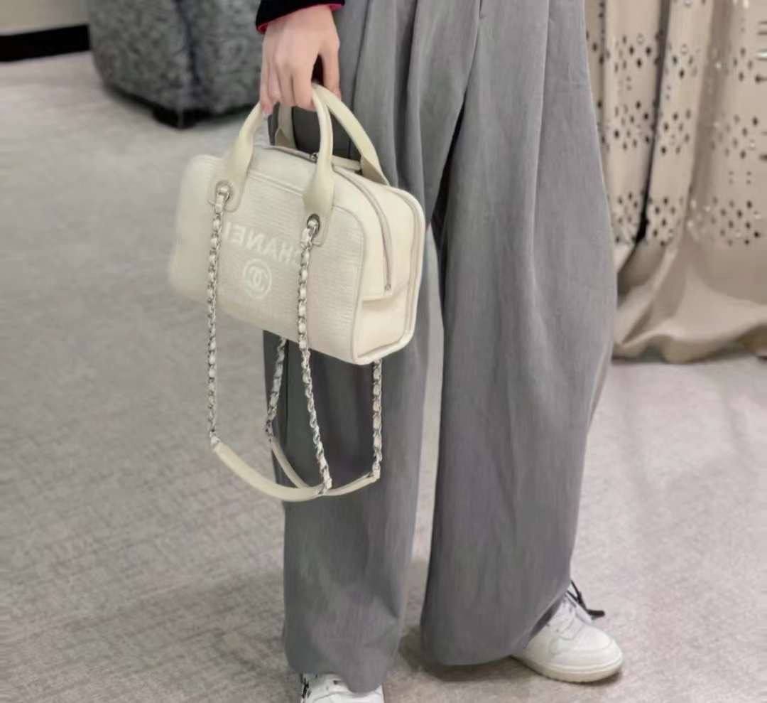 Chanel Deauville Bowling Bag