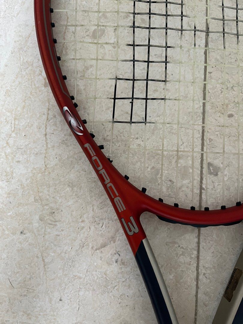 Prince force 3 tennis racket, Sports Equipment, Sports & Games, Racket