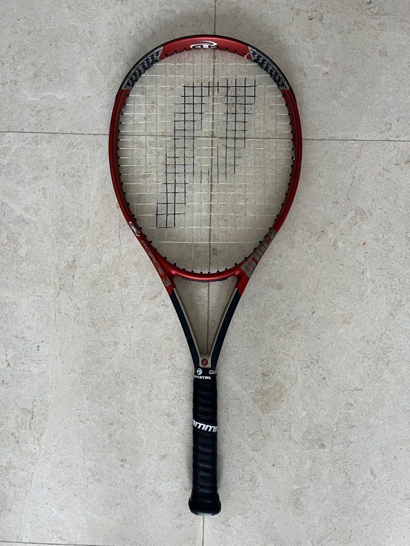 Prince force 3 tennis racket, Sports Equipment, Sports & Games, Racket