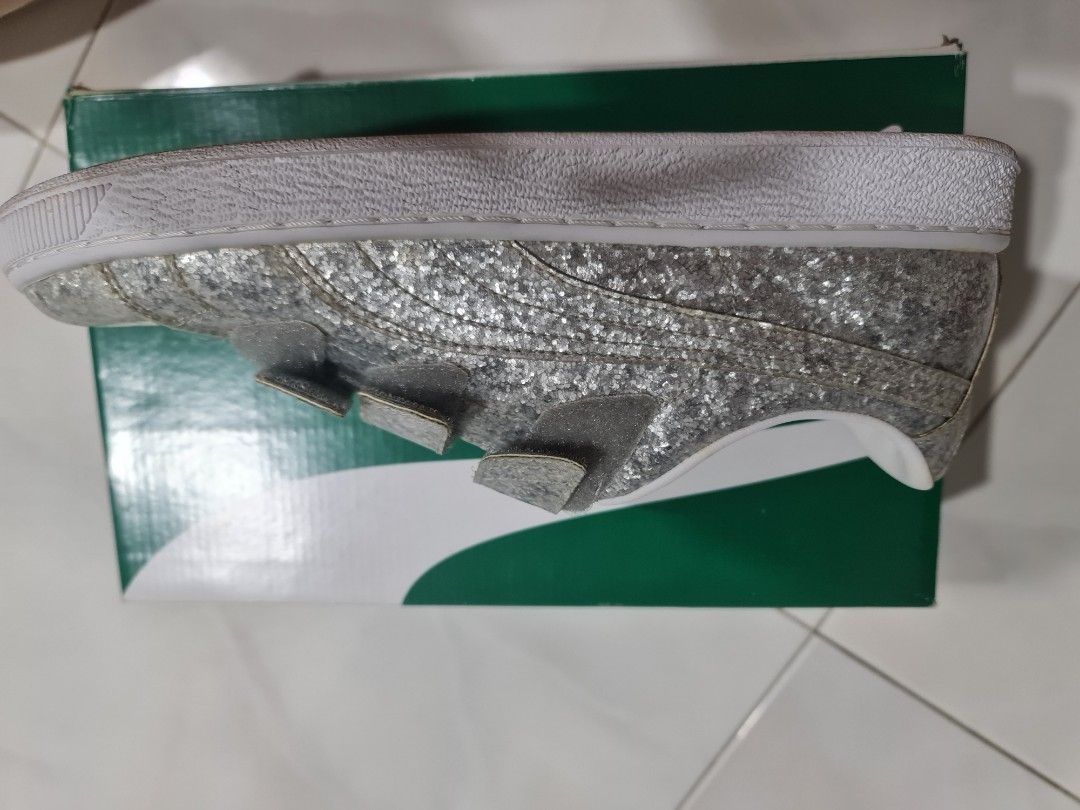 Puma silver glitter sales