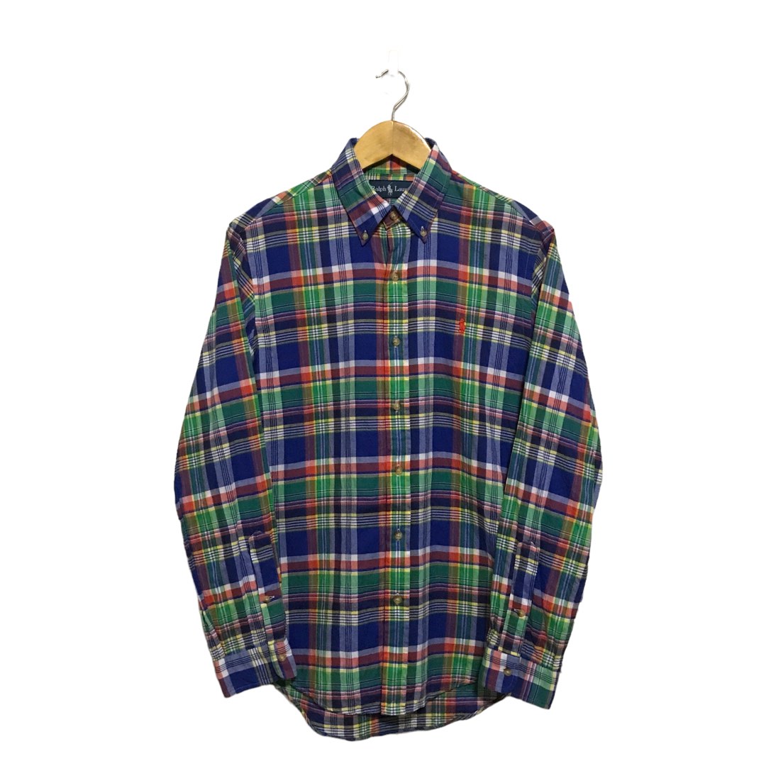 Ralph Lauren CHAPS Long Sleeve Polo Shirt Men's L Size / eaa486386 main image 0