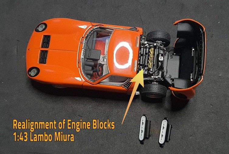 Diecast model repairs top