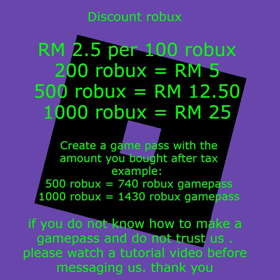 roblox robux proof, Video Gaming, Video Games, Others on Carousell