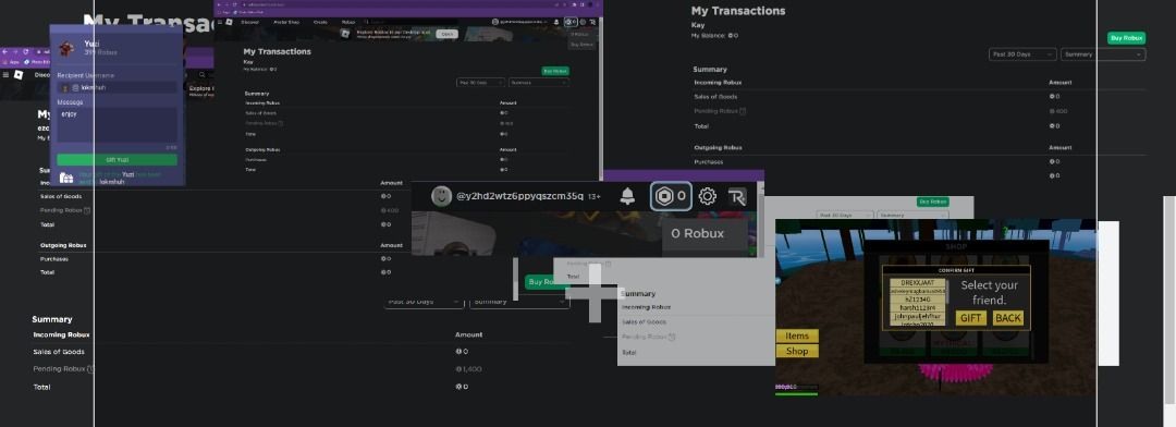 roblox robux proof, Video Gaming, Video Games, Others on Carousell