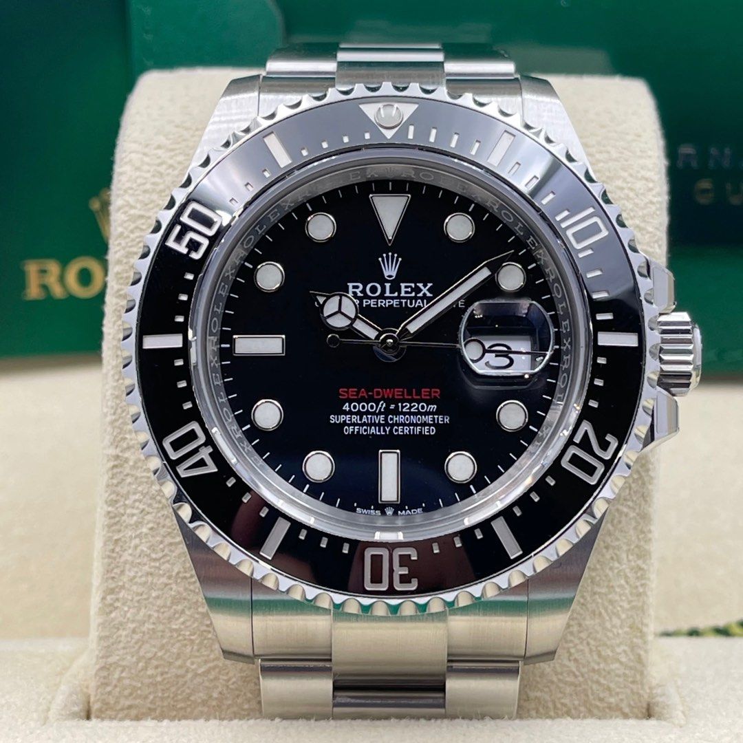 Rolex sea clearance dweller 4000ft 1220m
