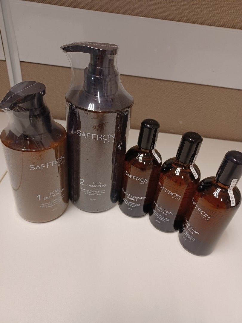 Saffron Hair PREMIUM SET, Beauty & Personal Care, Hair on Carousell