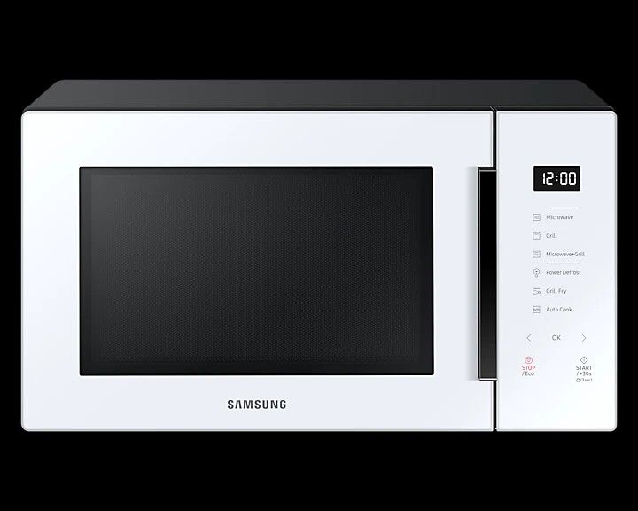 samsung white combination microwave oven and grill