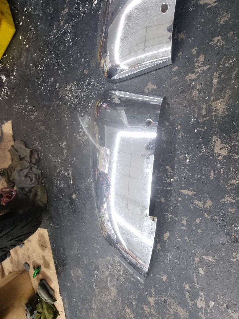chrome side panel, Motorcycles, Motorcycle Accessories on Carousell