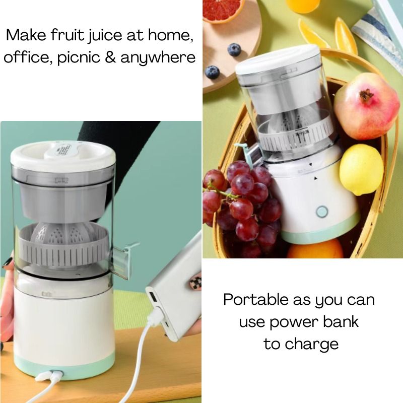 [SG Stock] Portable Fruit Juice BlenderResidue Juice Separation