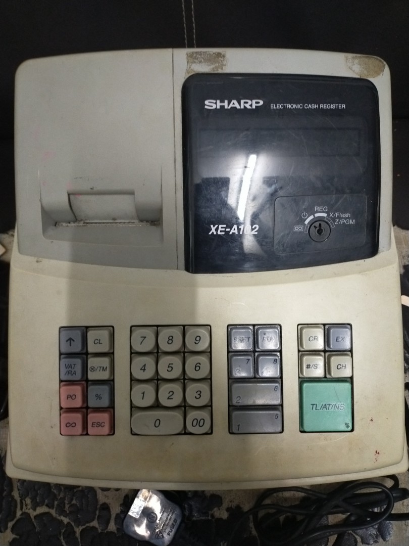 SHARP CASH REGISTER XEA102, Computers & Tech, Printers, Scanners