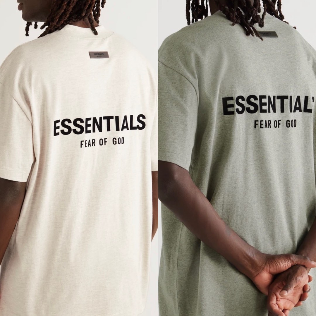 Small - Essentials Fear of God shirts, Men's Fashion, Tops & Sets ...