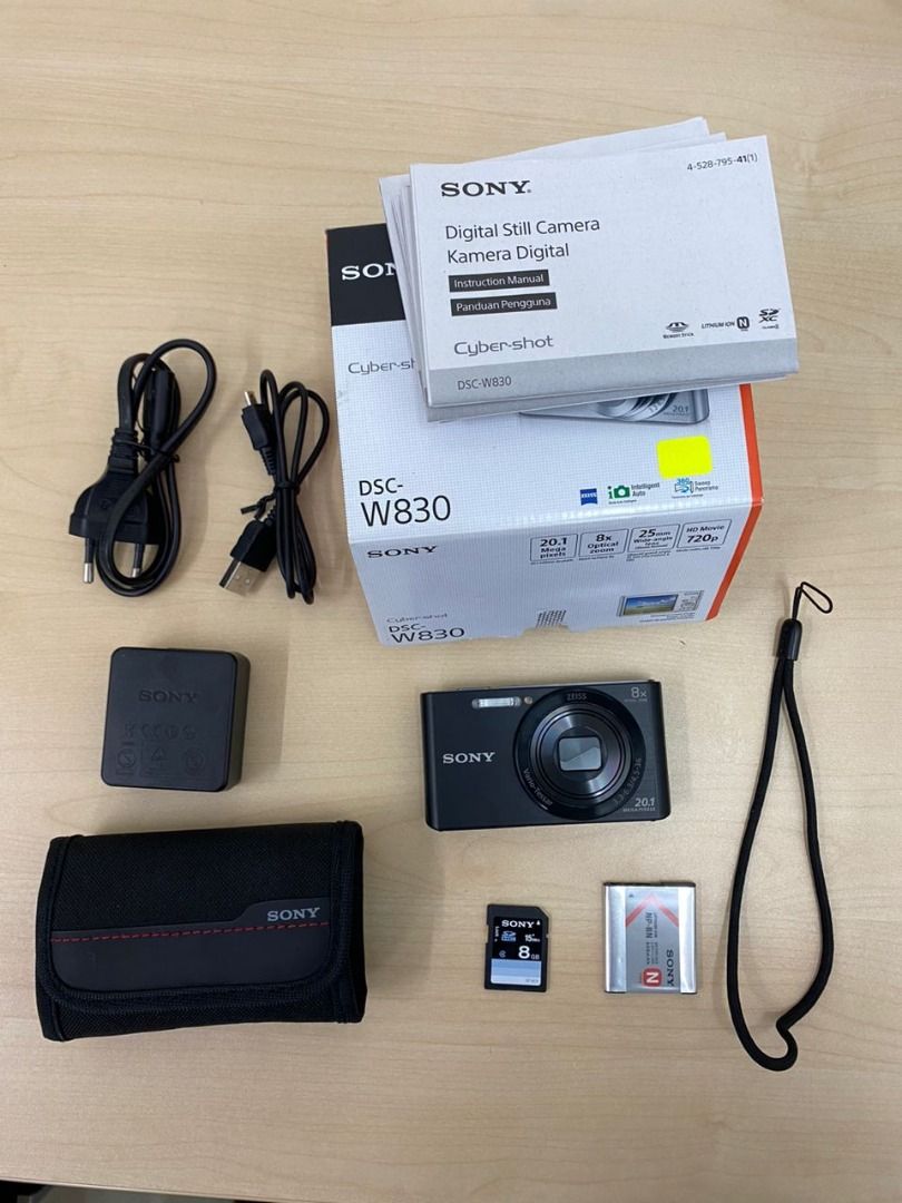 sony cybershot w830