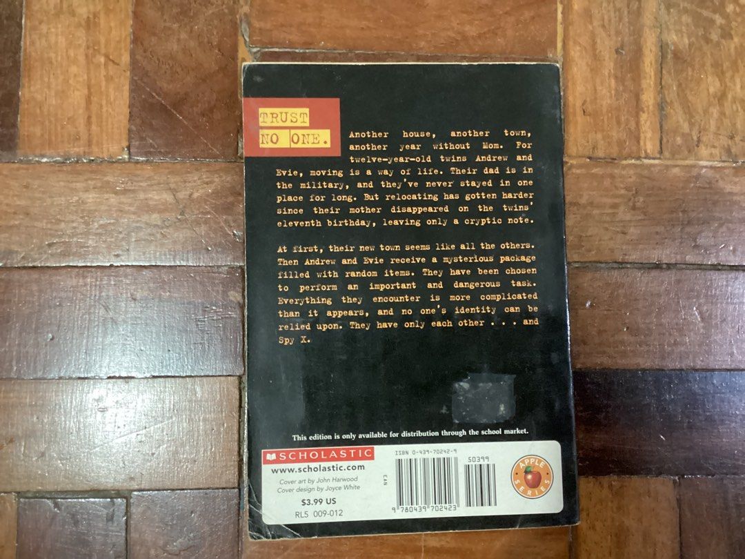 Spy X The Code by Peter Lerangis, Hobbies & Toys, Books & Magazines