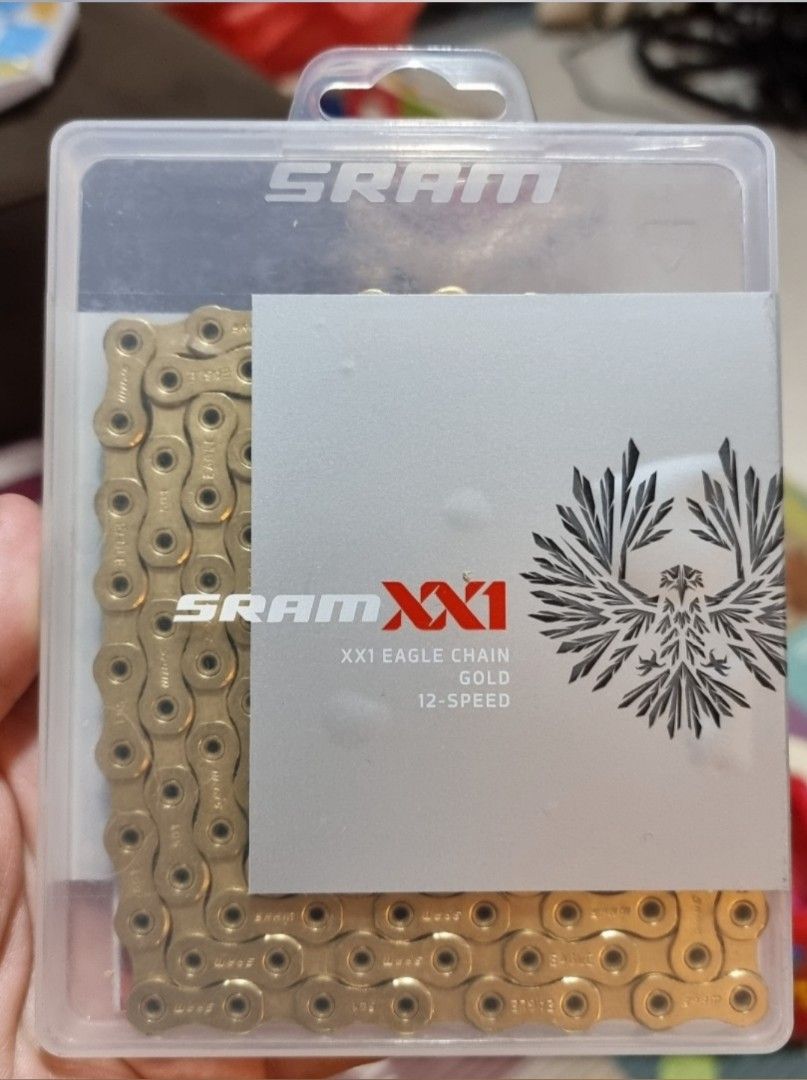 SRAM XX1 Eagle Chain Black and Copper, Sports Equipment, Bicycles
