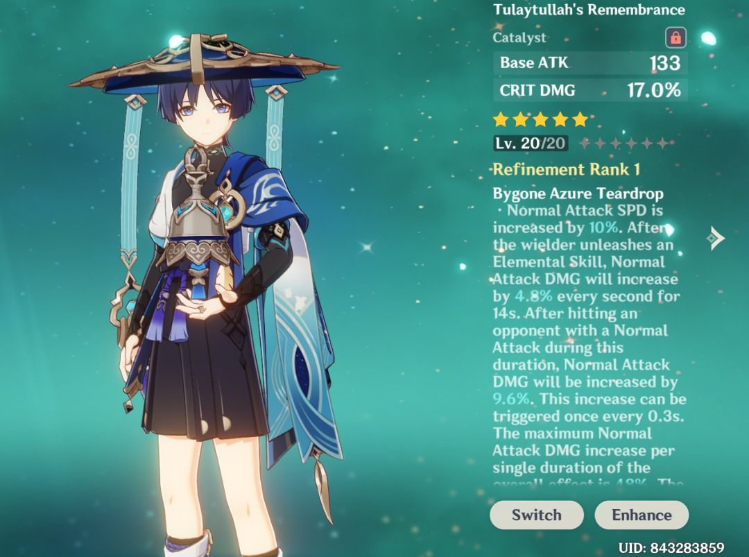 STARTER AR13 Wanderer Signature Weapon Tulaytullah W Perfect The