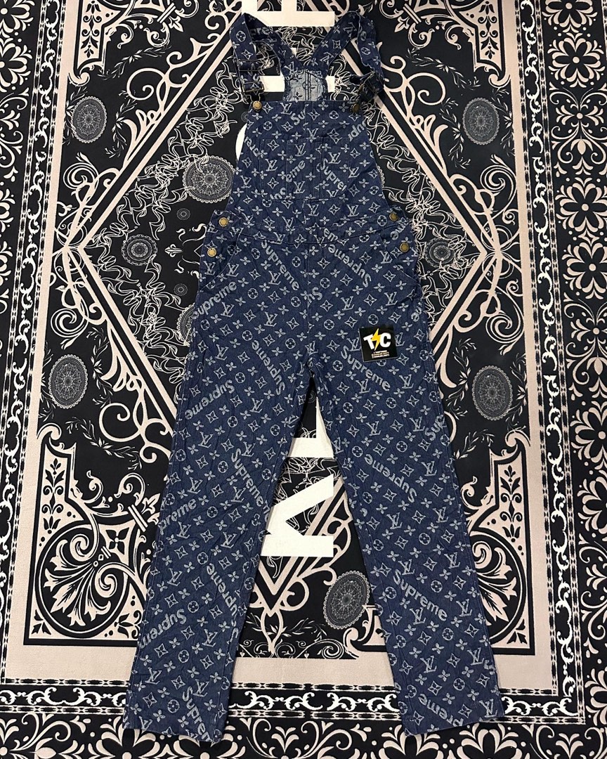 Supreme Louis Vuitton bib, Women's Fashion, Activewear on Carousell