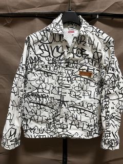 LV x SUPREME Jacket, Men's Fashion, Coats, Jackets and Outerwear on  Carousell